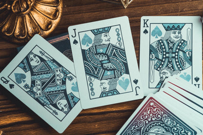Feather Plastic PVC Marked Playing Cards by Eric Chien