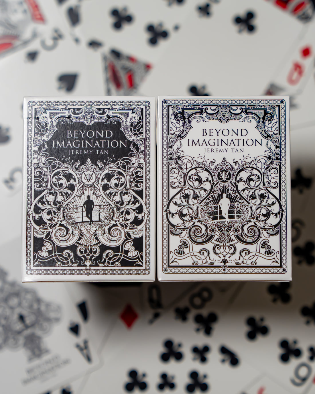 Beyond Imagination Playing Cards V3 2-Decks Set - Midnight &amp; Ghost Edition