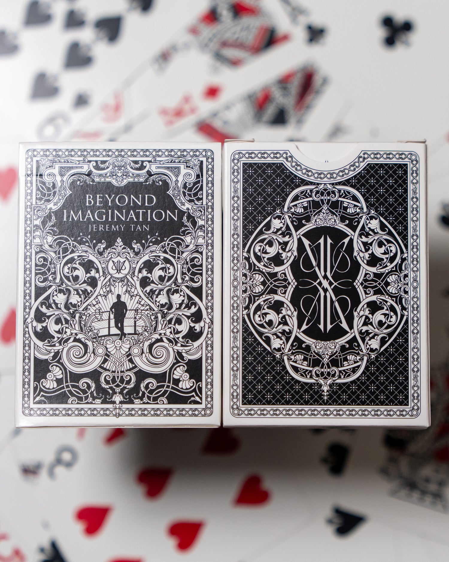 Beyond Imagination Playing Cards V3 2-Decks Set - Midnight &amp; Ghost Edition