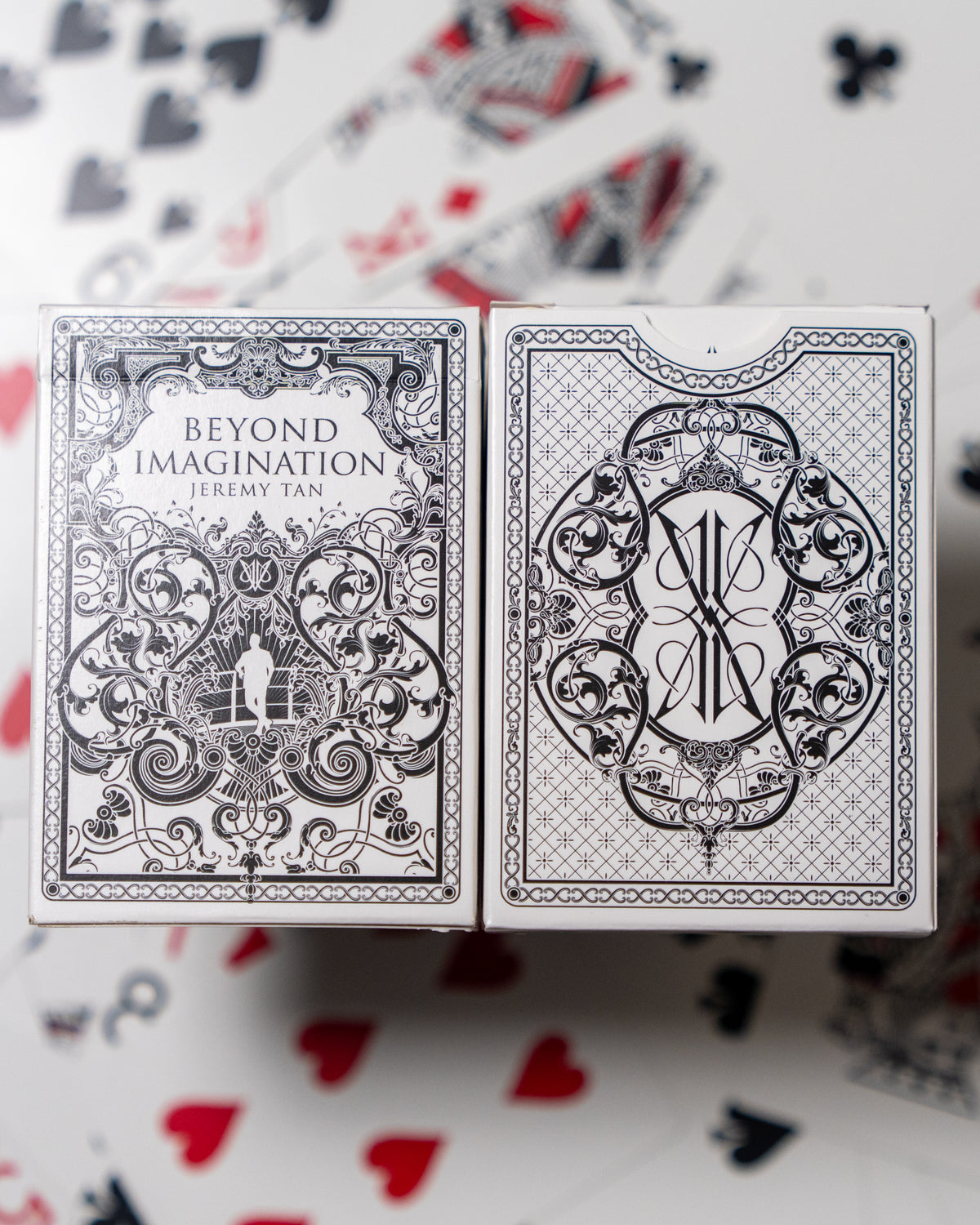 Beyond Imagination Playing Cards V3 2-Decks Set - Midnight &amp; Ghost Edition