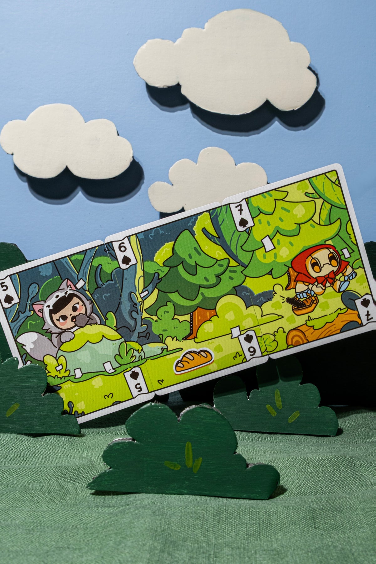 Bicycle Paper Royals Red Riding Hood Playing Cards