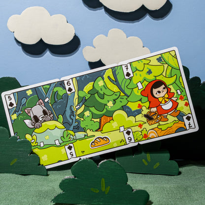 Bicycle Paper Royals Red Riding Hood Playing Cards