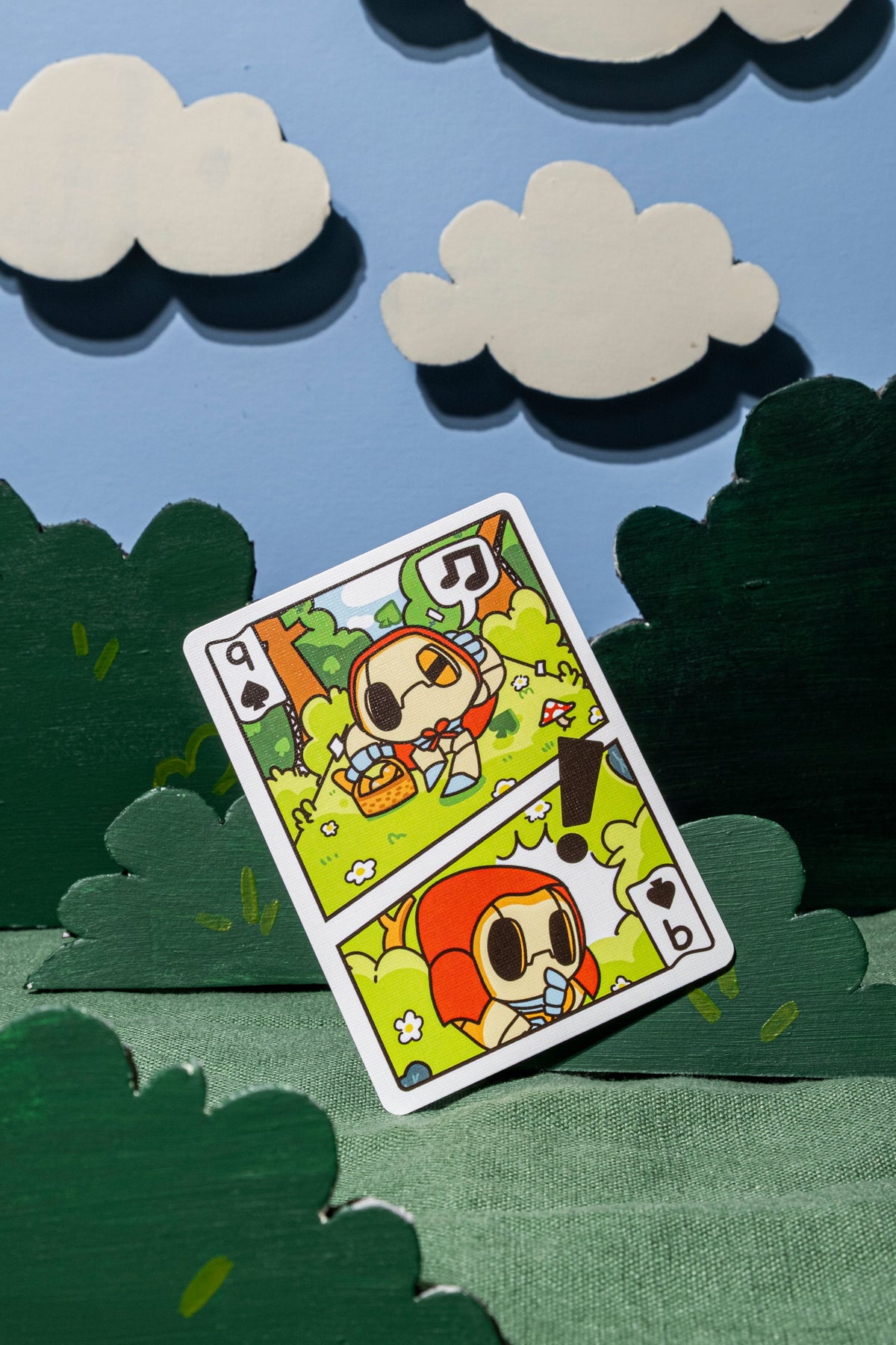 Bicycle Paper Royals Red Riding Hood Playing Cards
