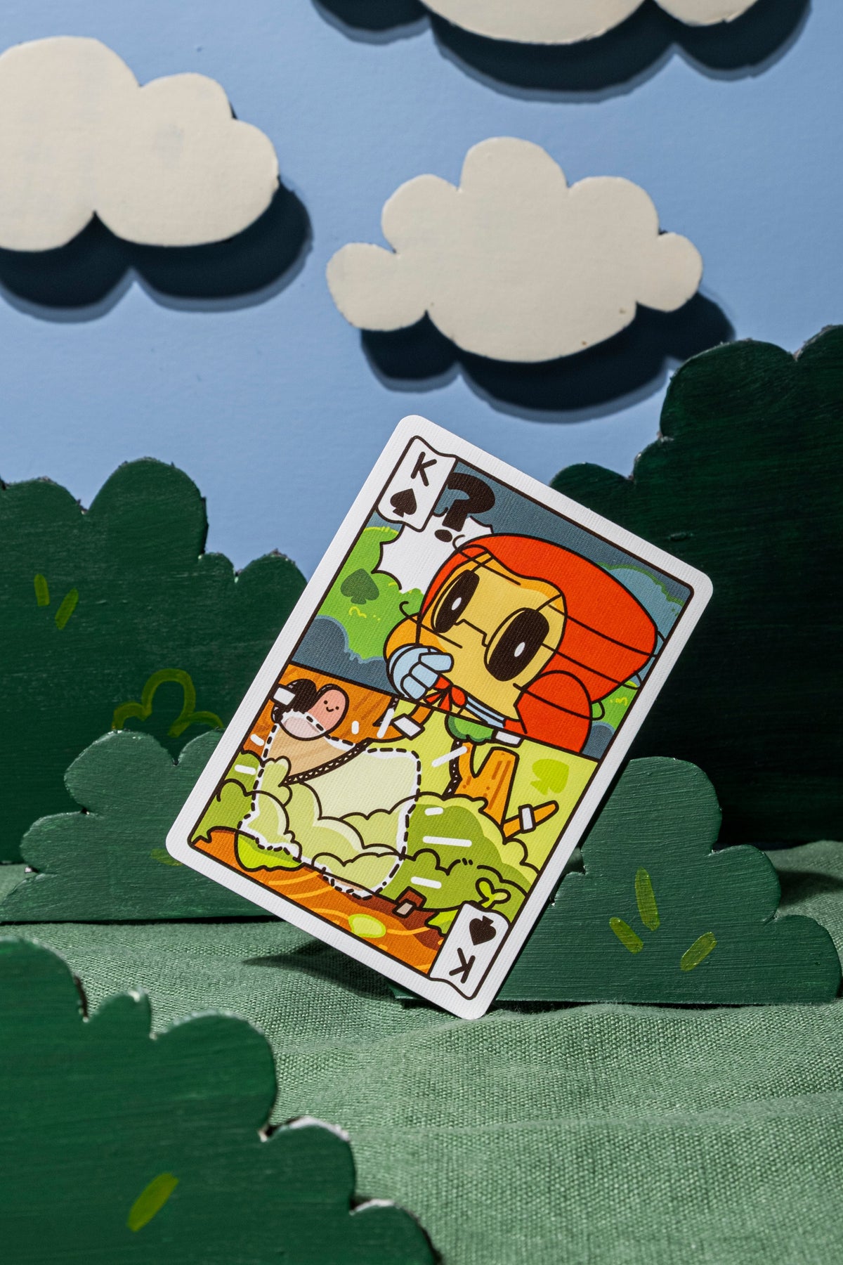 Bicycle Paper Royals Red Riding Hood Playing Cards