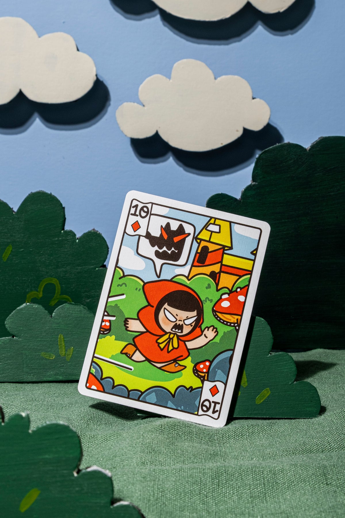 Bicycle Paper Royals Red Riding Hood Playing Cards