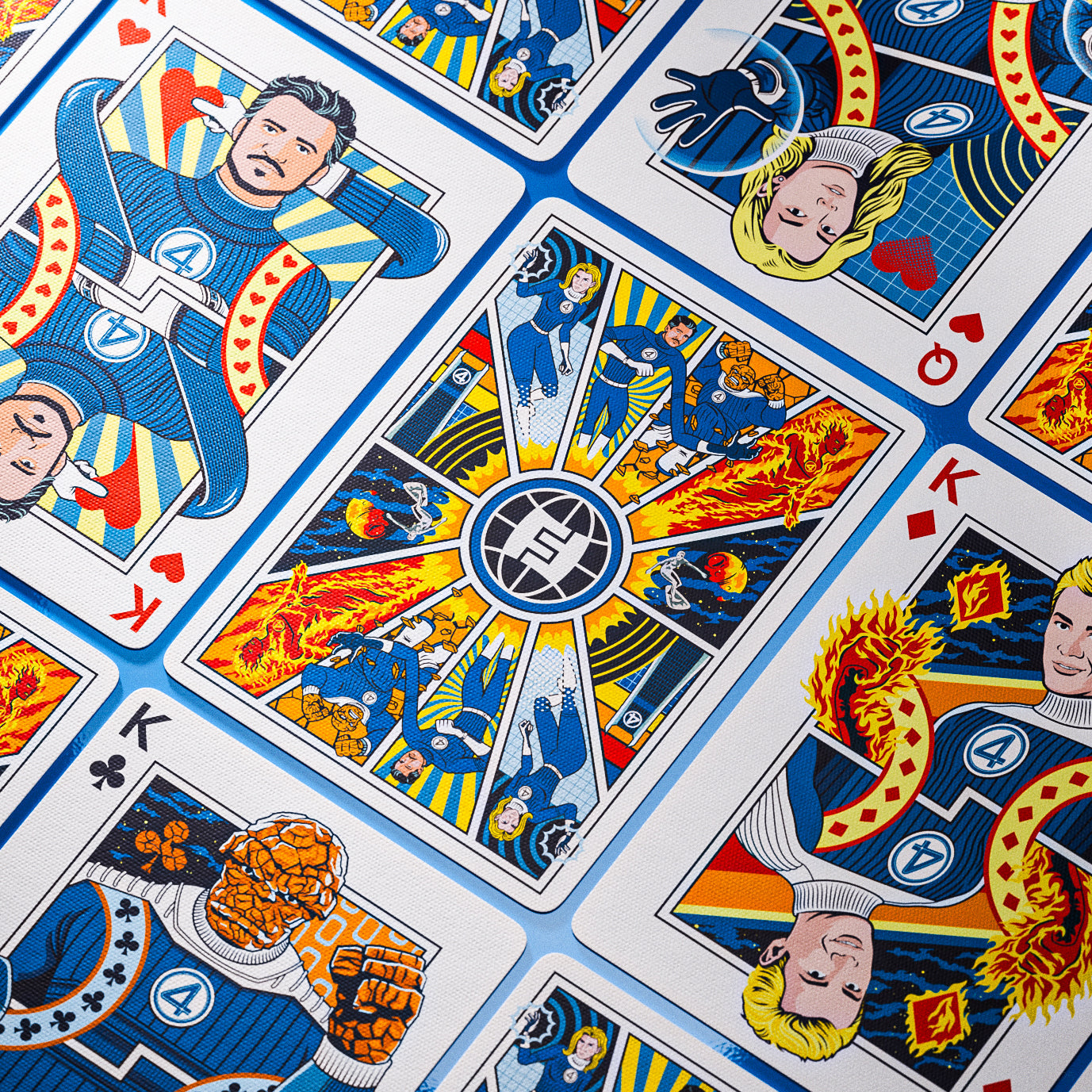 Fantastic 4 Playing Cards