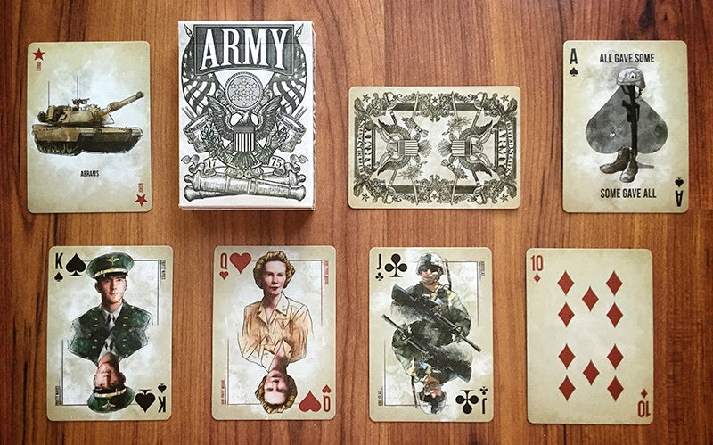 The US Army Playing Cards