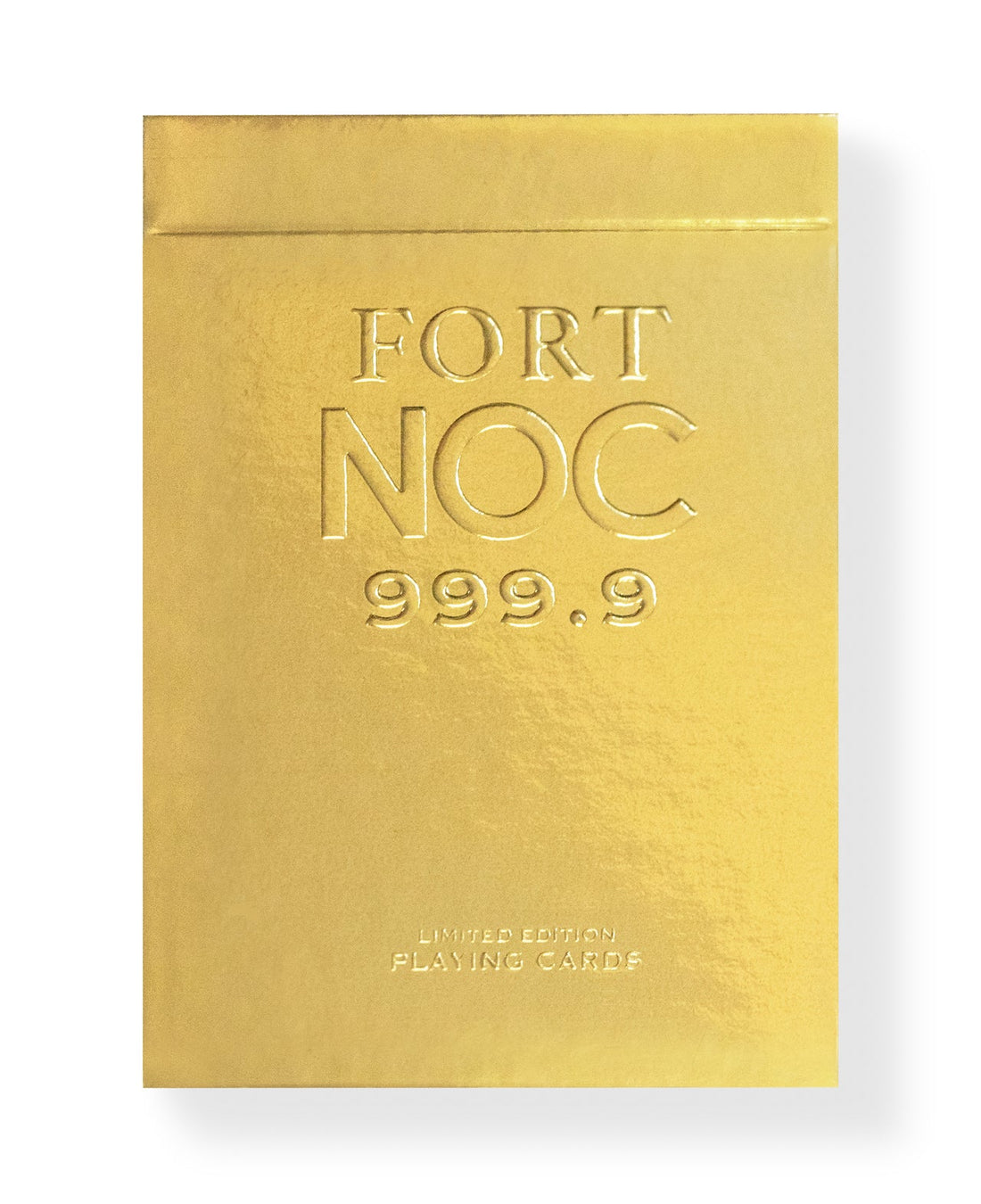 Fort NOC Gold Playing Cards