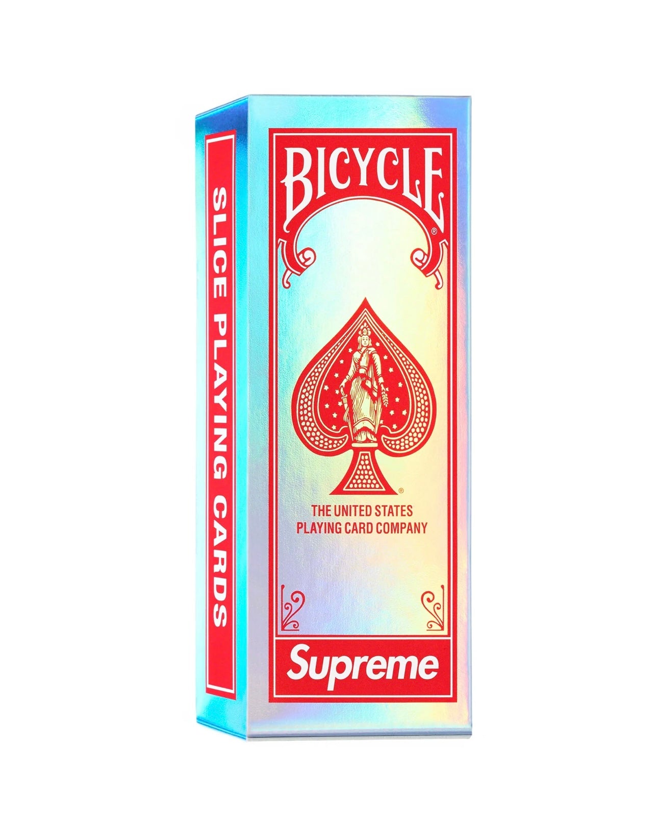 Supreme x Bicycle Holographic Slice Playing Cards [Dinged]