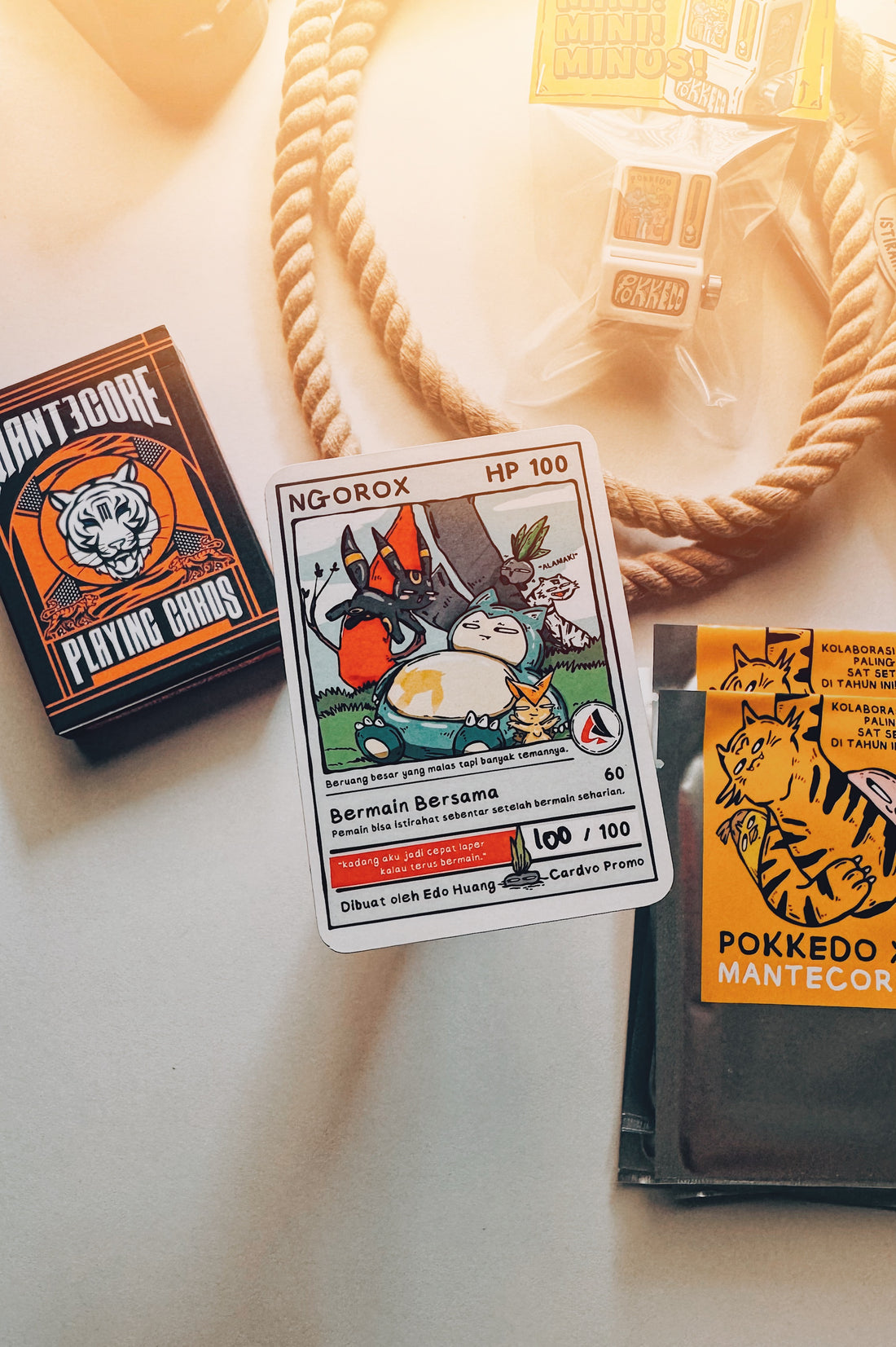 Pokkedo x Mantecore Booster Packs - Into the Tigerverse [Set of 5 Packs]