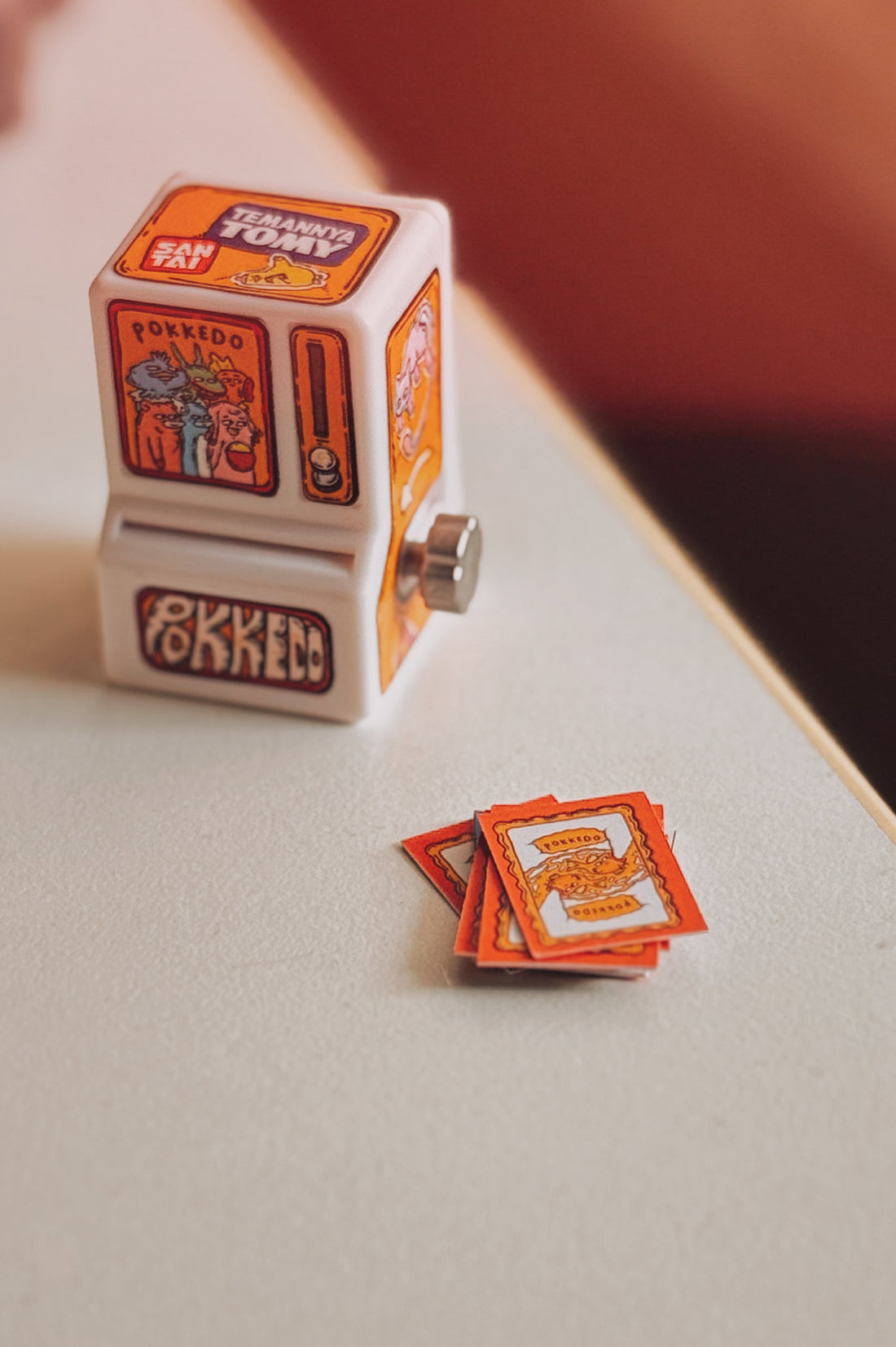 Pokkedo Mini Card Vending Machine Gachapon