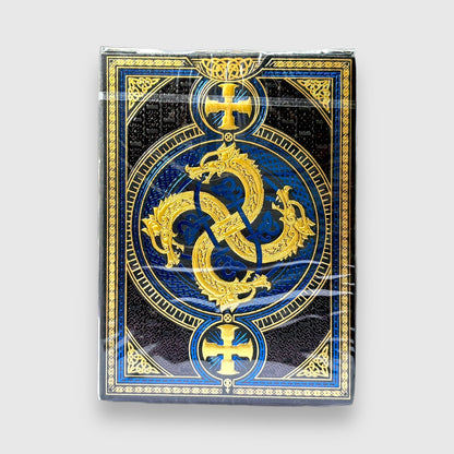 Valhalla Viking Sapphire Special Gold Foil Edition Playing Cards