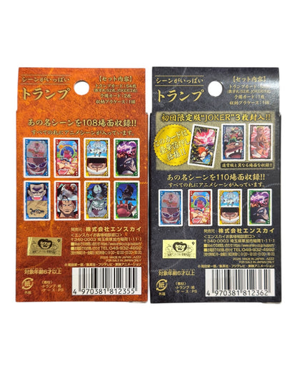 ONE PIECE Scene-Filled Playing Cards: The Seven Warlords of the Sea and Four Emperors Edition