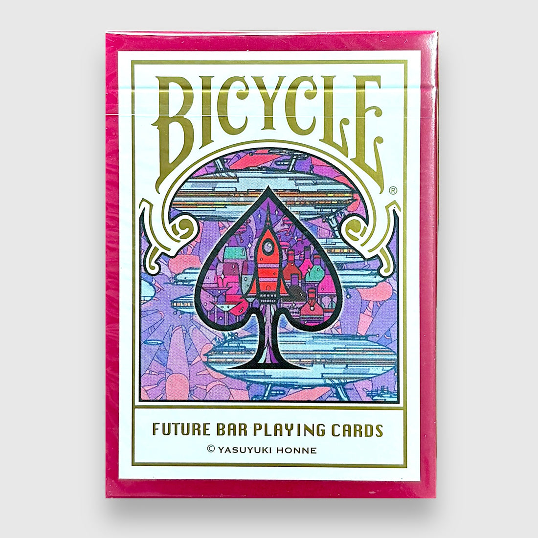 Bicycle Future Bar Playing Cards + Free Post Card & Goodies