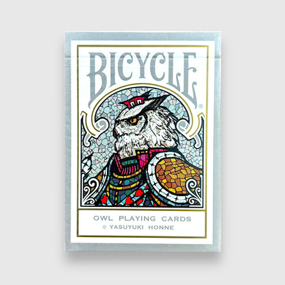 Bicycle Owl V1 playing cards