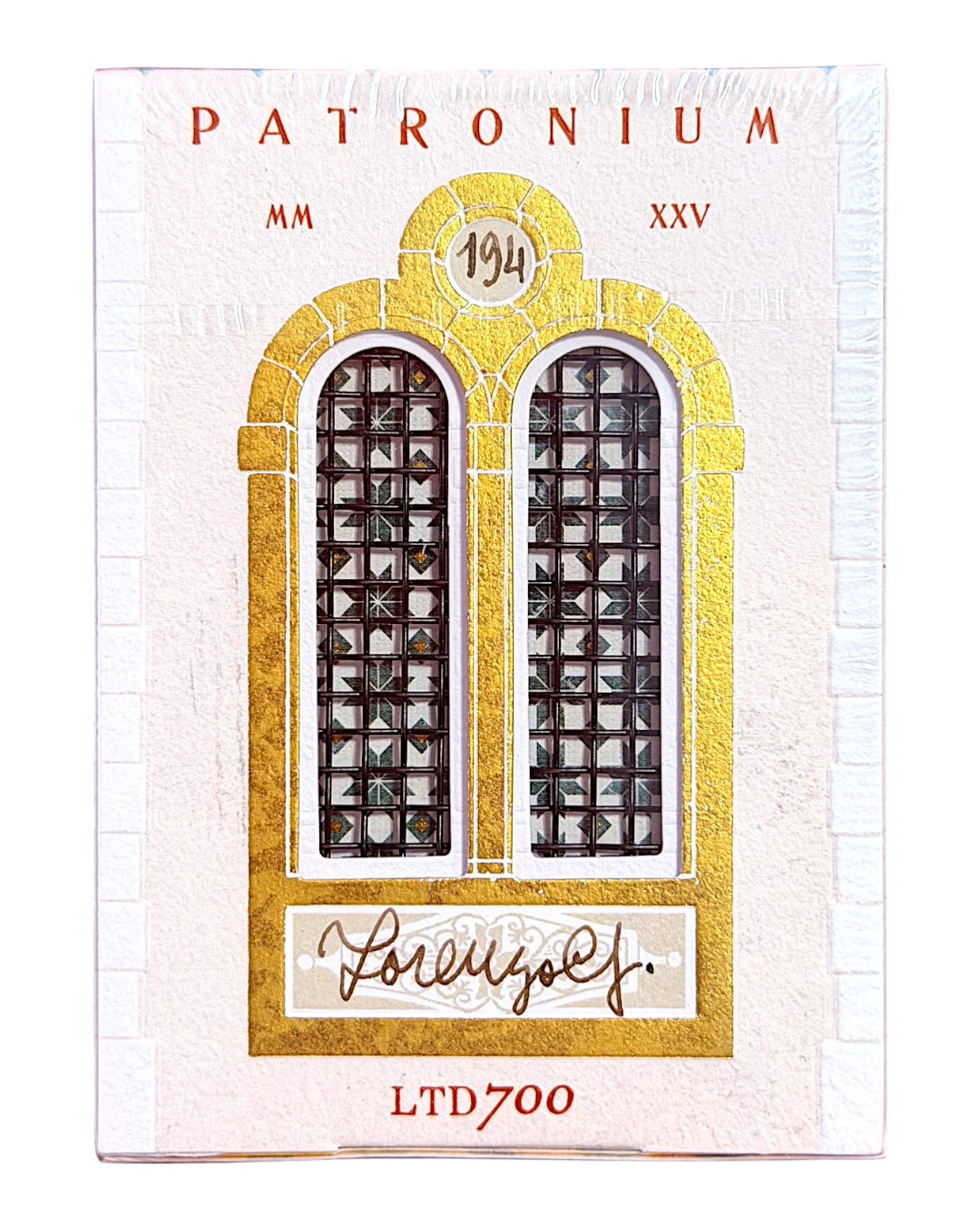 Echoes in the Palace Patronium LTD700 Gilded (signature on tuckbox)