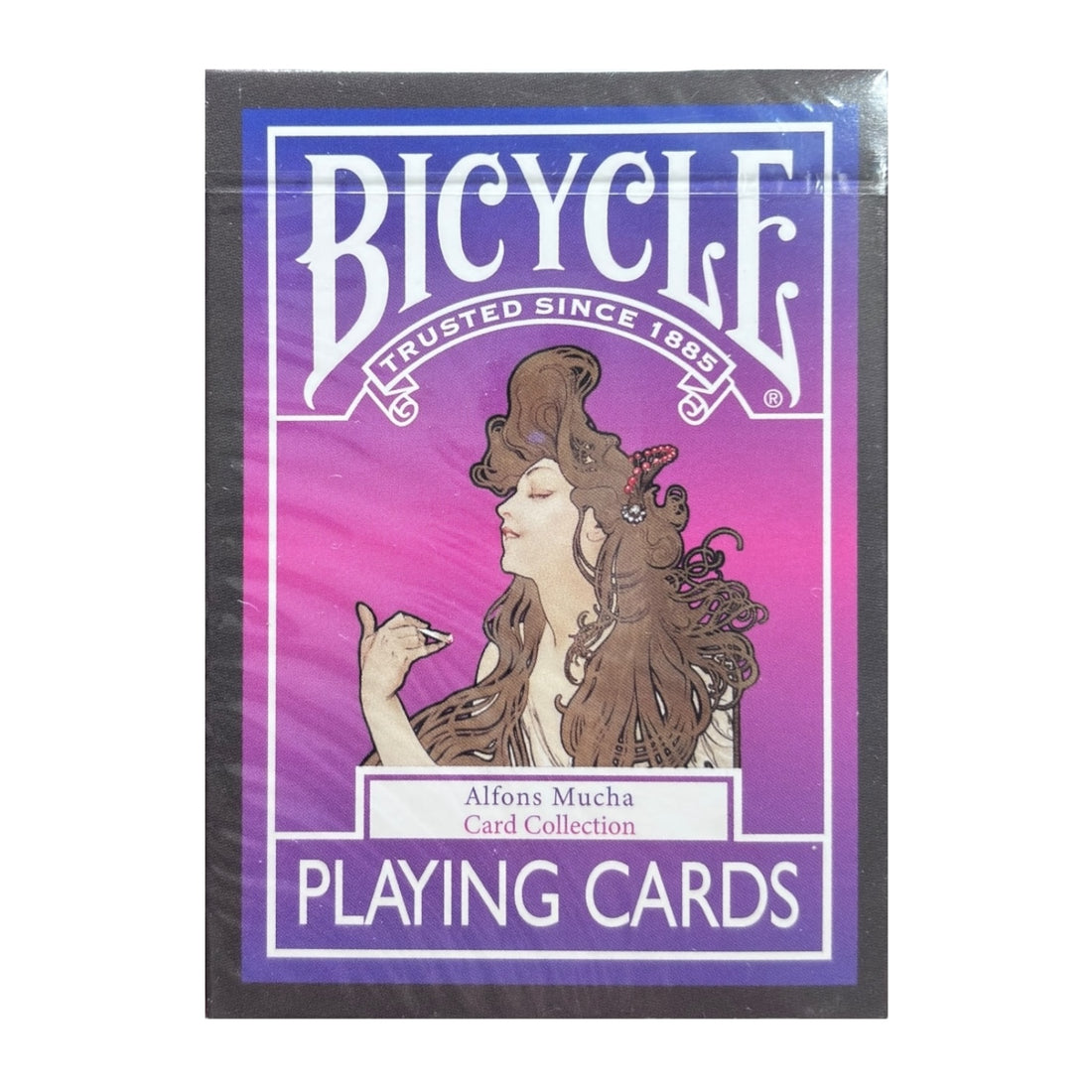 Bicycle Mucha Playing Cards by Alfons Mucha