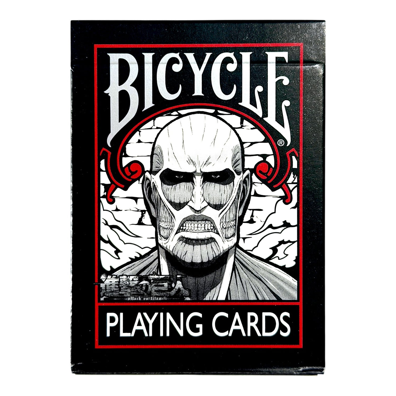 Bicycle Attack on Titan V2 Black Edition Shingeki no Kyojin Playing Cards Japan Manga