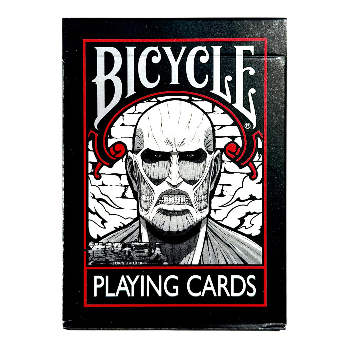Bicycle Attack on Titan V2 Black Edition Shingeki no Kyojin Playing Cards Japan Manga