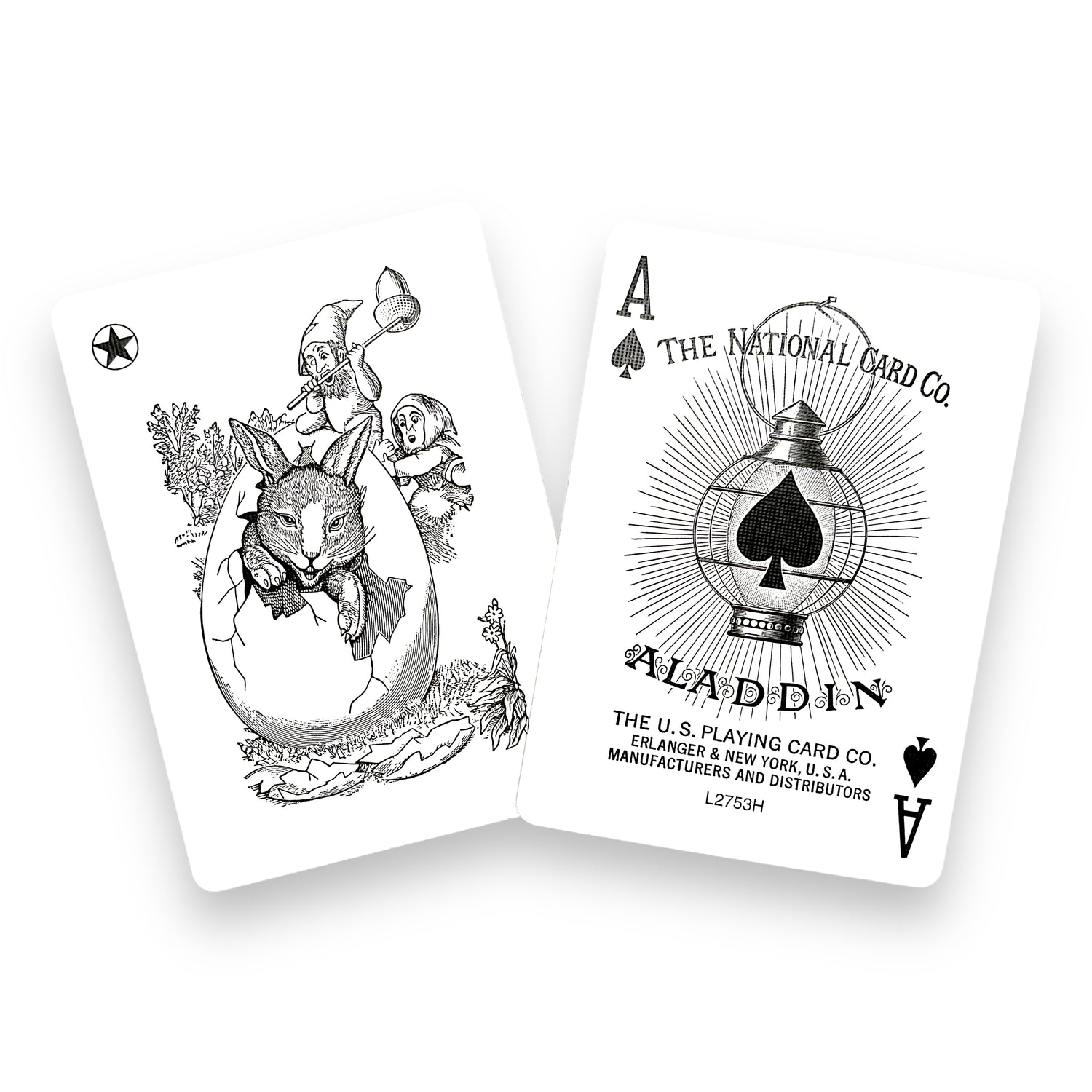 Aladdin 1001 White Deck HOPC The Blue Crown Playing Cards Smooth Finish 2013 Aladdin 1001 White Deck HOPC The Blue Crown Playing Cards Smooth Finish 2013