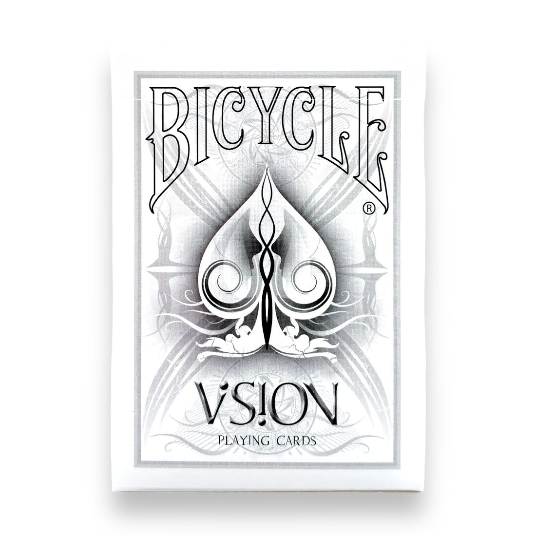 Bicycle White Vision Playing Cards