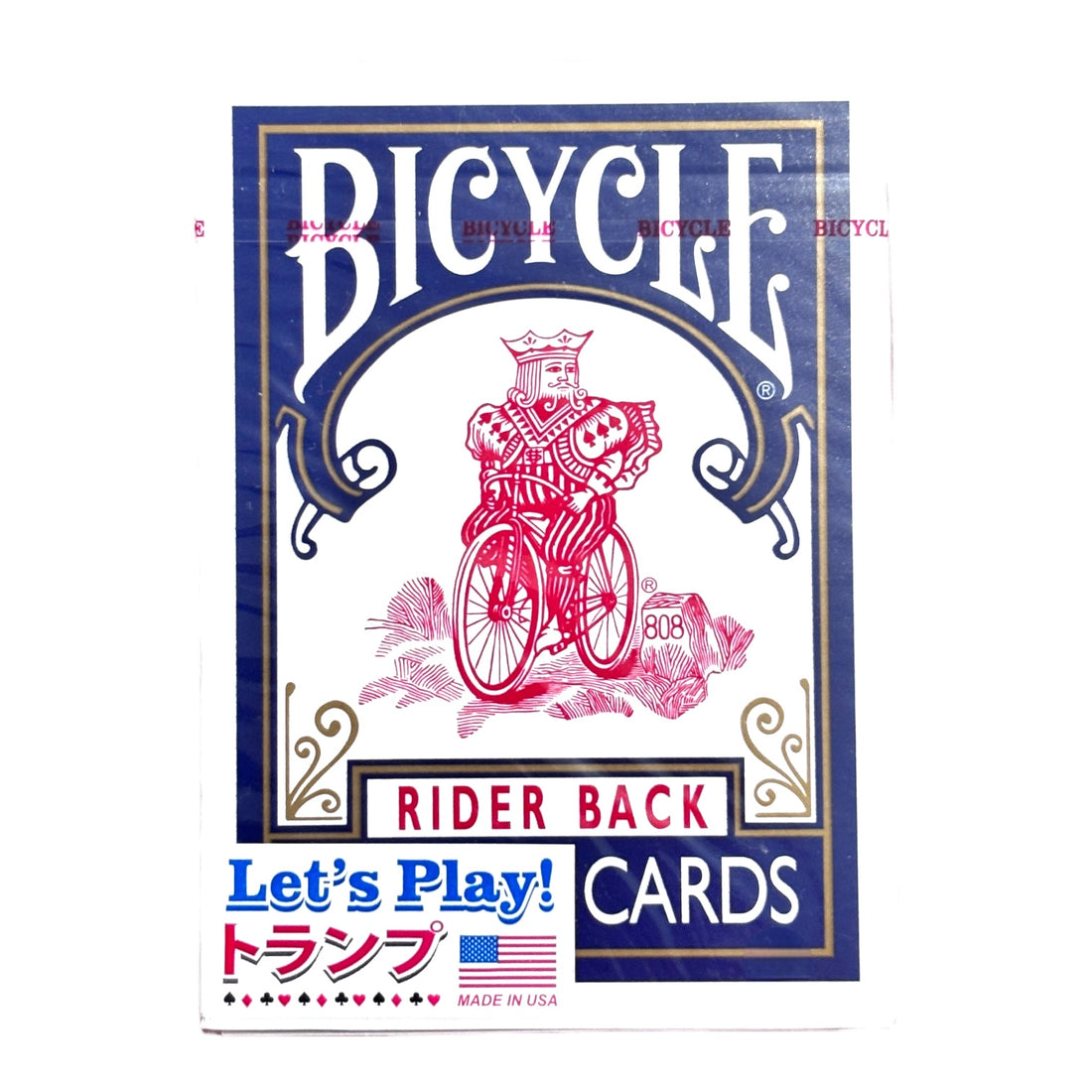 Bicycle Rider Back Blue Limited Japan Edition Playing Cards