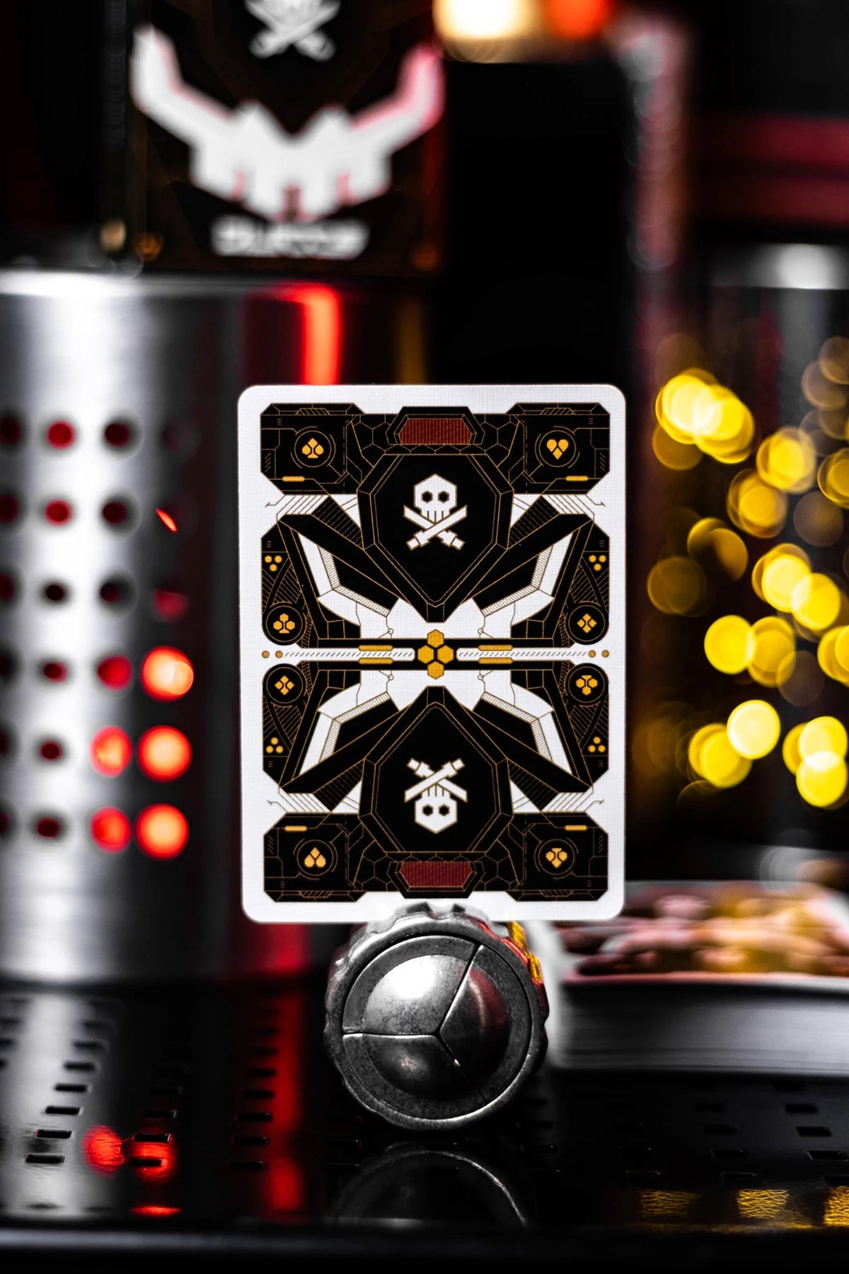 Bicycle Quiccs OG Black &amp; Ghost White Playing Cards