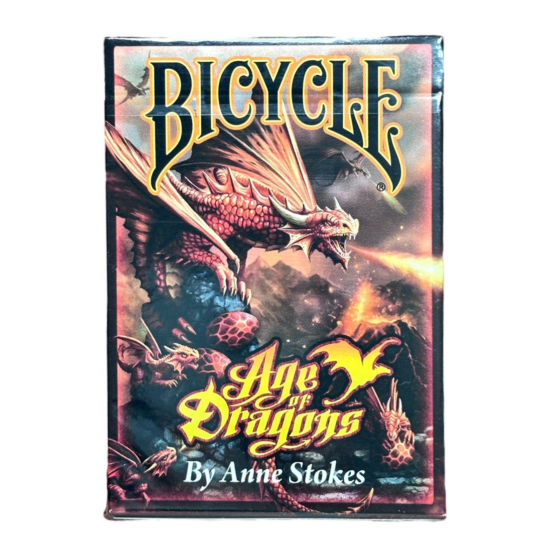 Bicycle Age of Dragons Playing Cards by Anne Stokes
