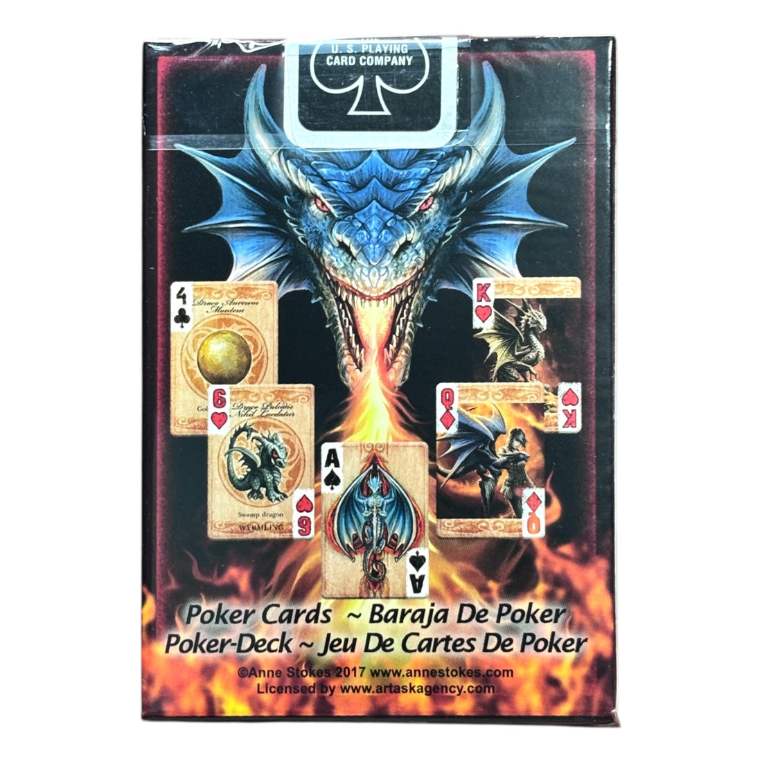Bicycle Age of Dragons Playing Cards by Anne Stokes