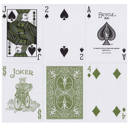 Bicycle Green Eco Edition Playing Cards [Made in Ohio]