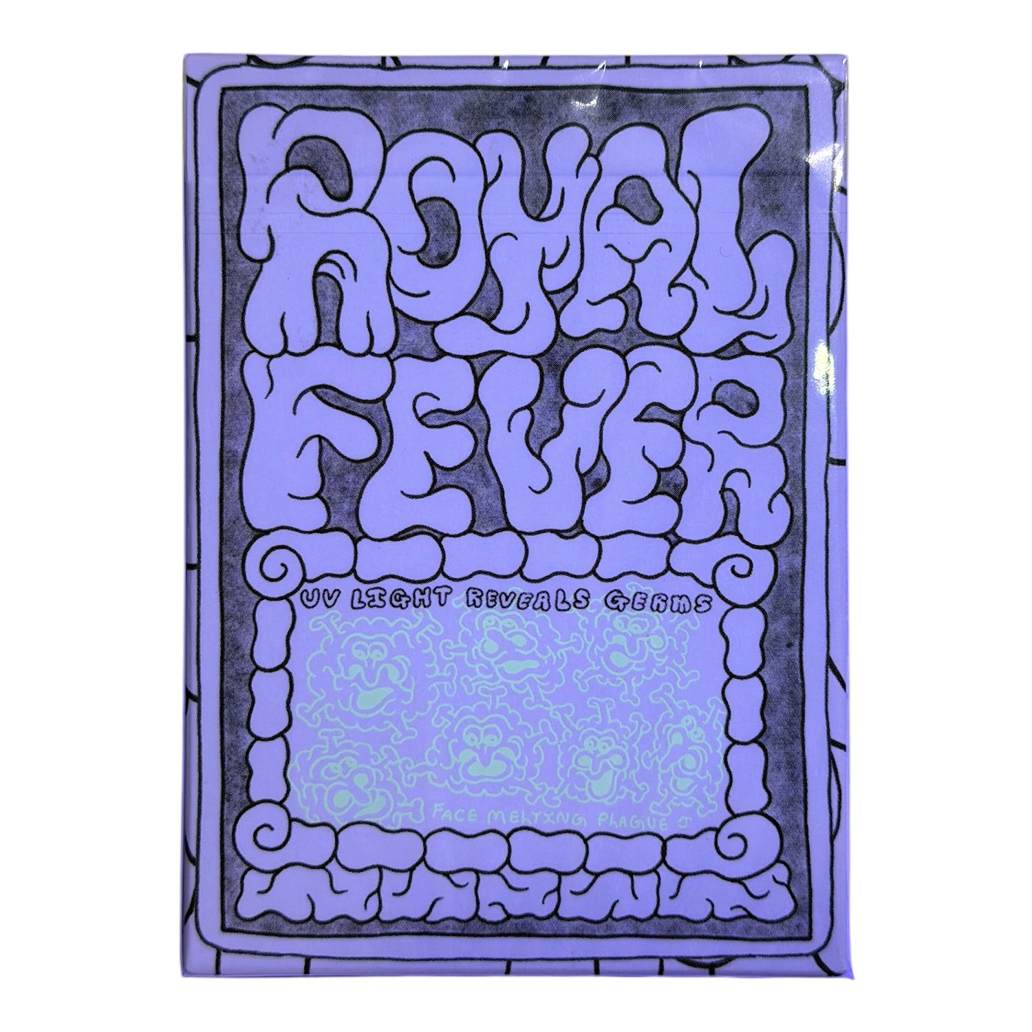 Royal Fever White UV Fontaine Playing Cards