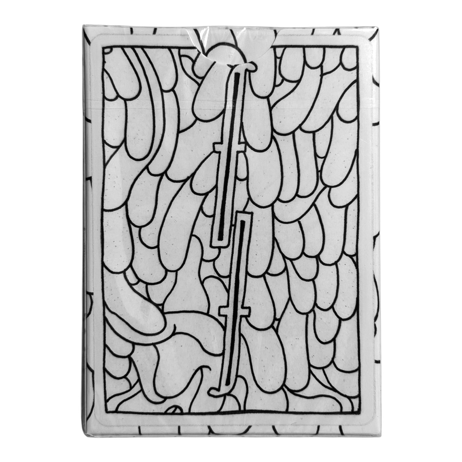 Royal Fever White UV Fontaine Playing Cards