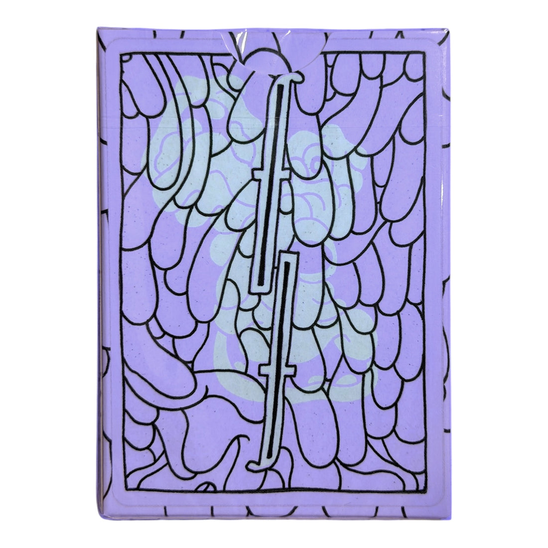 Royal Fever White UV Fontaine Playing Cards