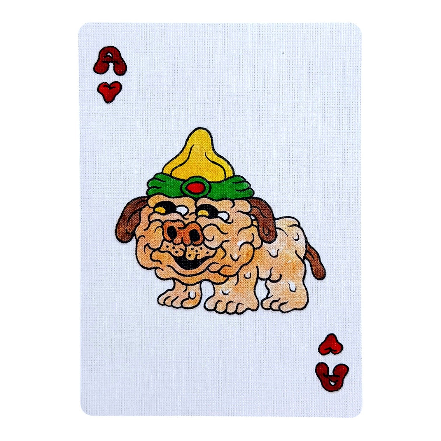 Royal Fever White UV Fontaine Playing Cards