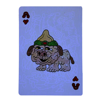 Royal Fever White UV Fontaine Playing Cards