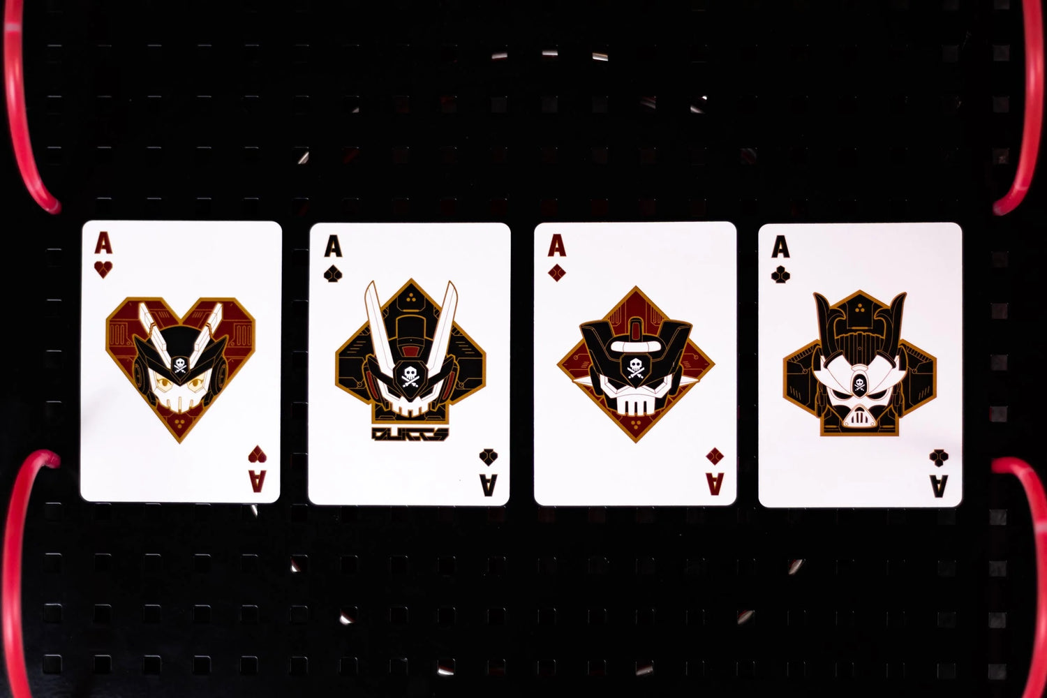 Bicycle Quiccs OG Black &amp; Ghost White Playing Cards