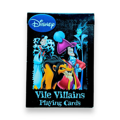 Bicycle Disney Vile Villains Vintage Playing Cards