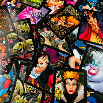 Bicycle Disney Vile Villains Vintage Playing Cards