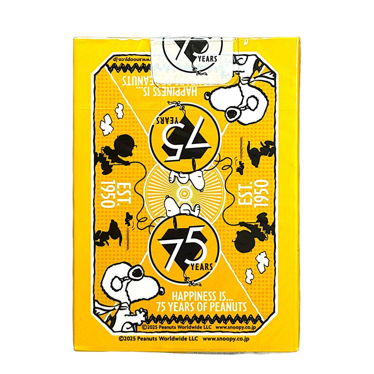 Bicycle Peanuts 75th Anniversary Playing Cards