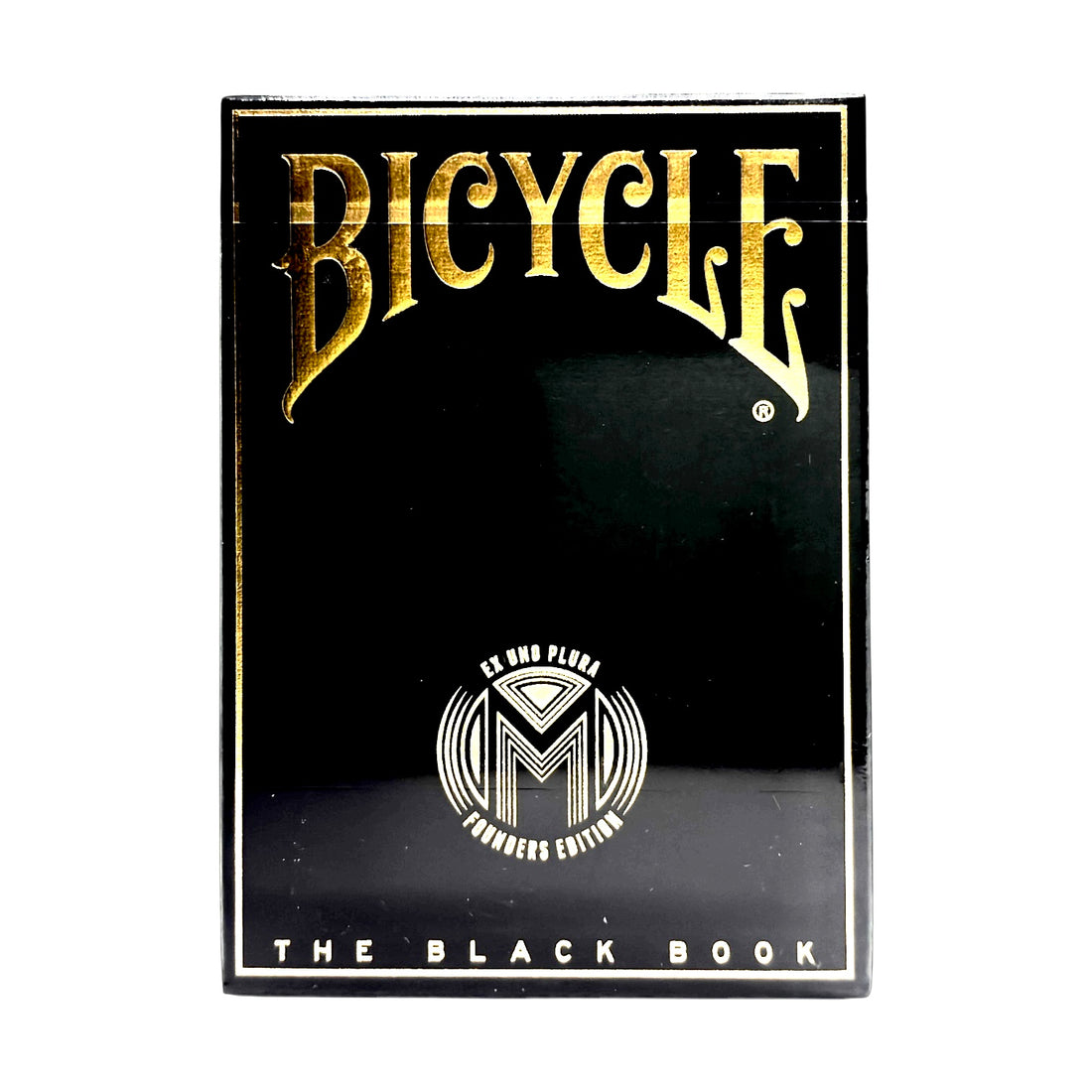 Bicycle Black Book Manifesto of Cards Gold Founders edition 116 of 420