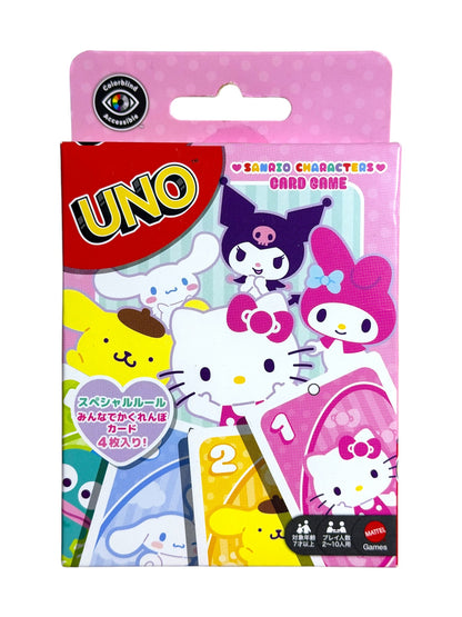 UNO Sanrio Characters Card Game Japan