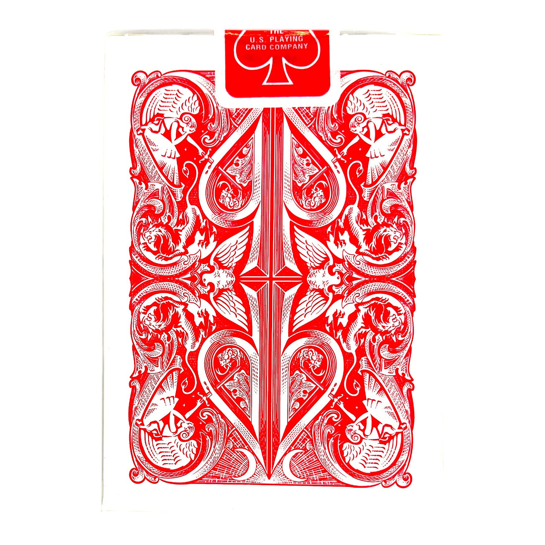 Split Spades Lions Red 1st Edition Playing Cards