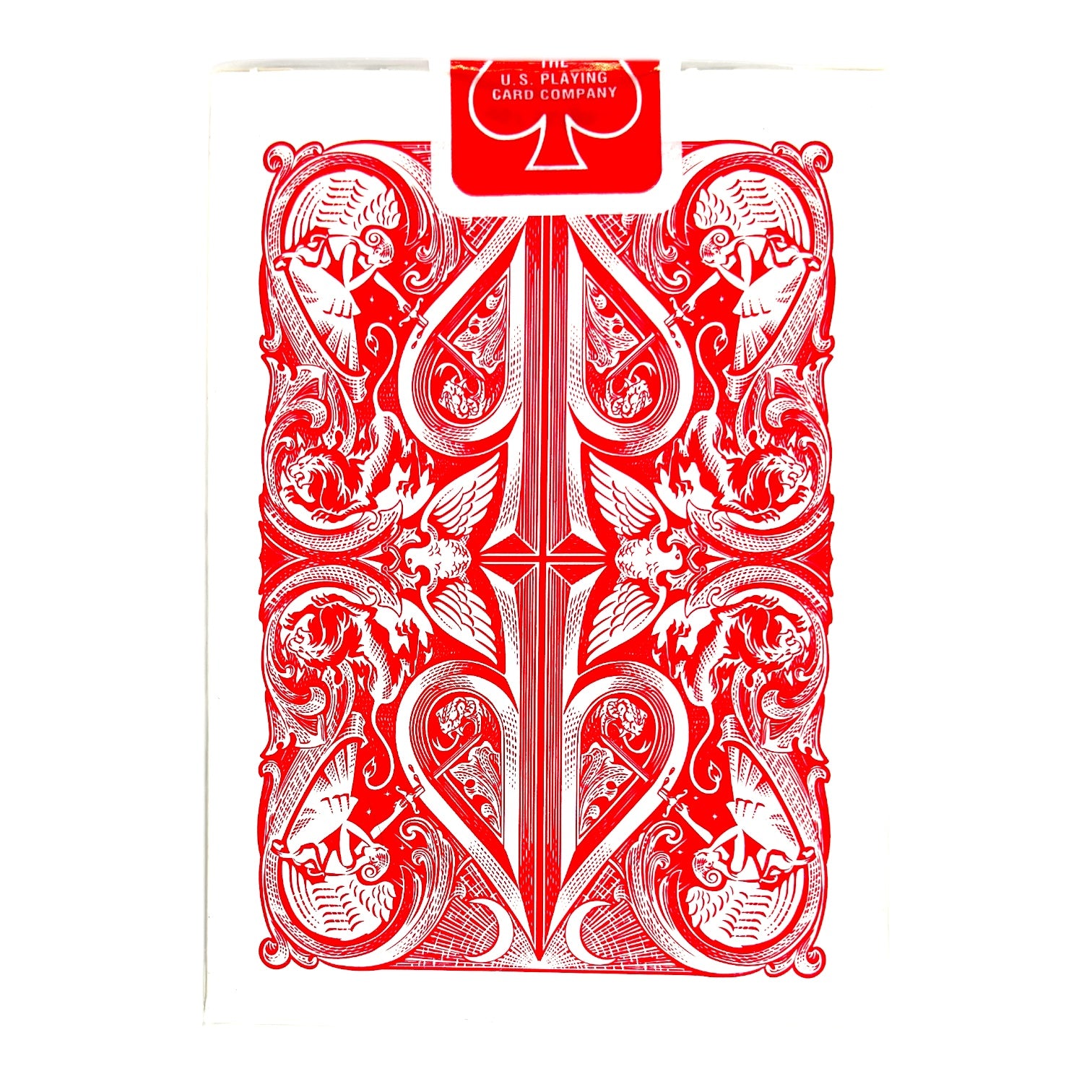 Split Spades Lions Red 1st Edition Playing Cards