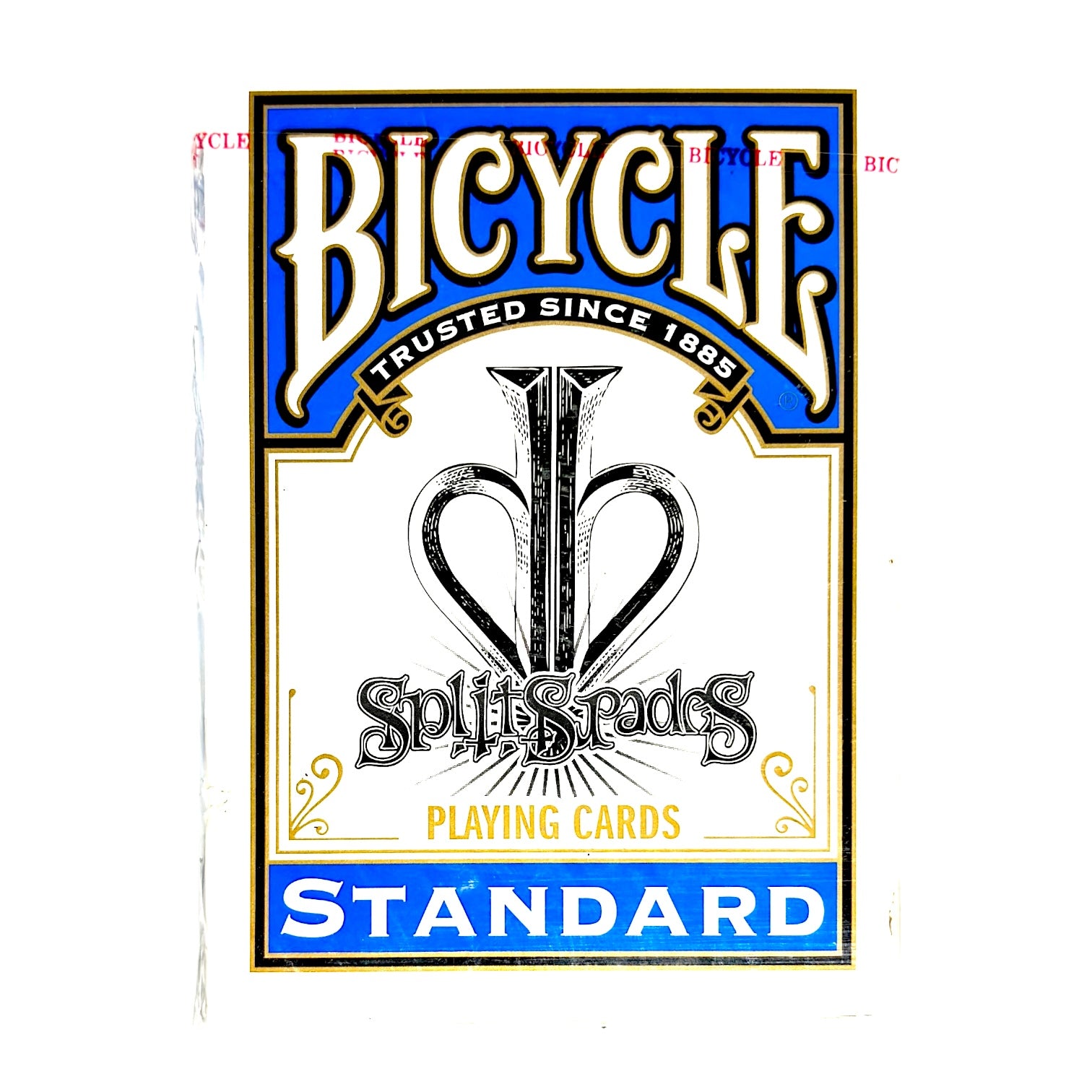 Bicycle Blue Split Spades Prototype &quot;Sample only&quot; Playing Cards