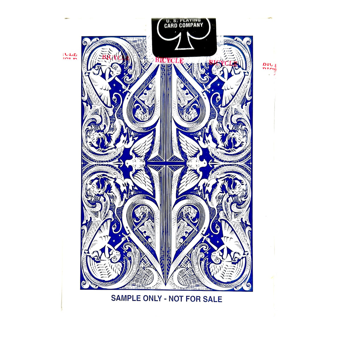 Bicycle Blue Split Spades Prototype &quot;Sample only&quot; Playing Cards