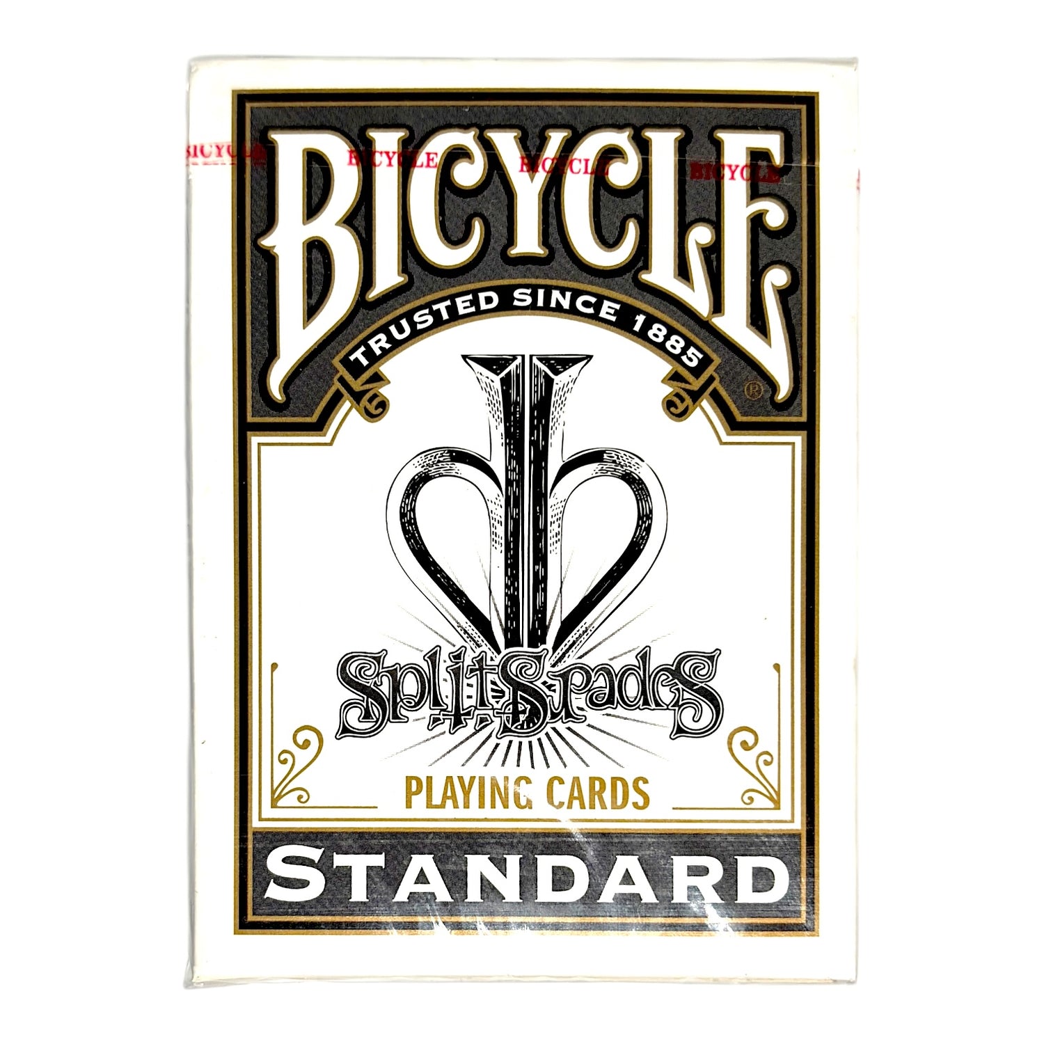 Bicycle Black Split Spades Prototype &quot;Sample only&quot; Playing Cards