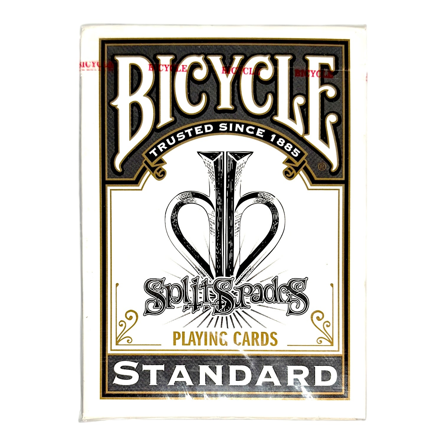 Bicycle Black Split Spades Prototype &quot;Sample only&quot; Playing Cards