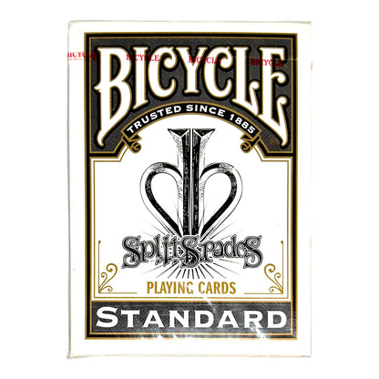 Bicycle Black Split Spades Prototype &quot;Sample only&quot; Playing Cards