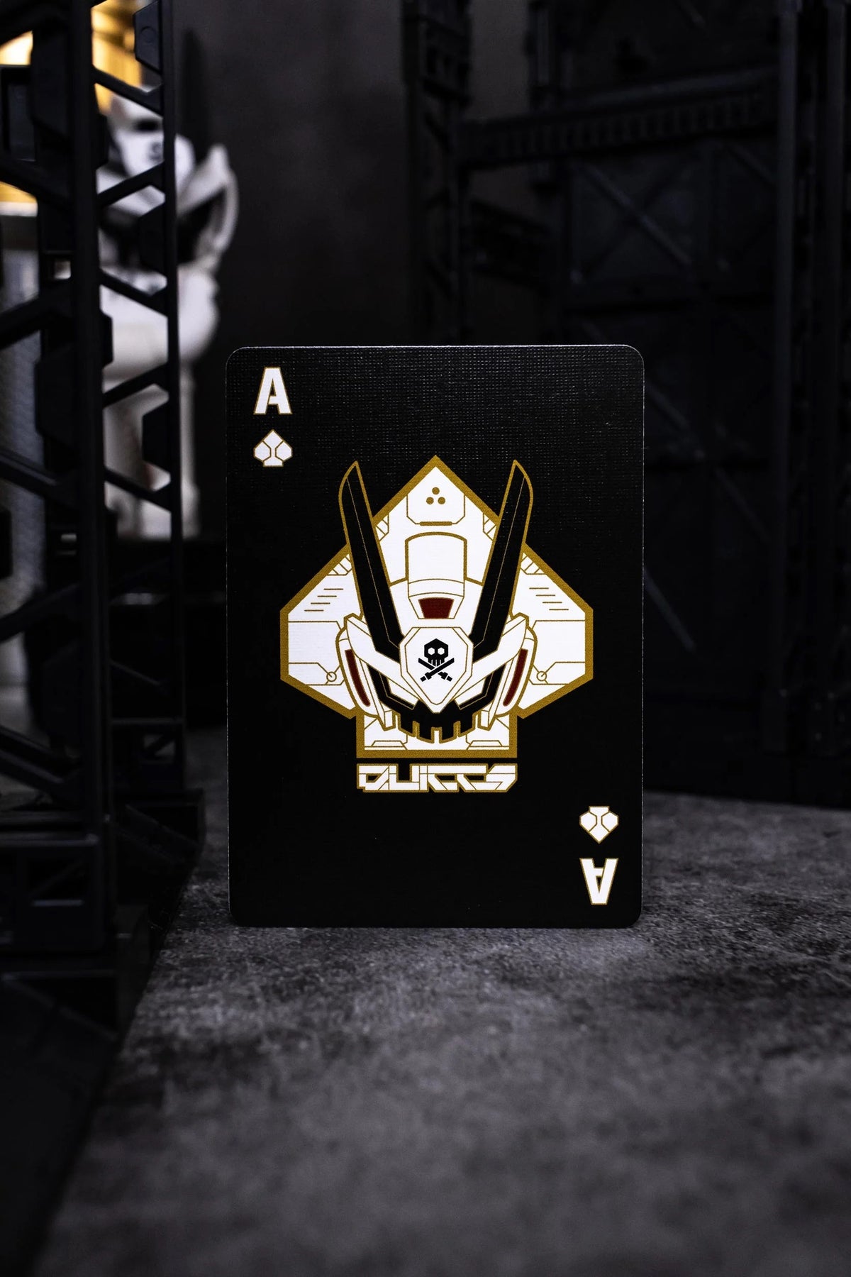 Bicycle Quiccs OG Black &amp; Ghost White Playing Cards