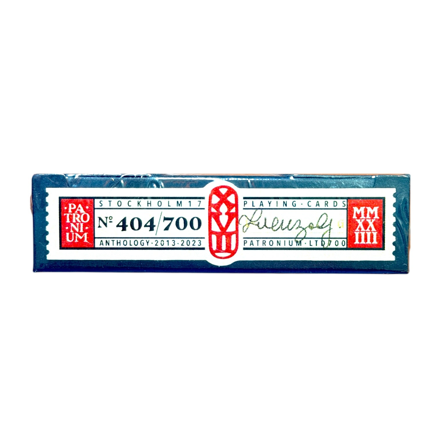 Stockholm 17 Anthology Patronium Edition LTD Playing Cards Signed Patrons Exclusive